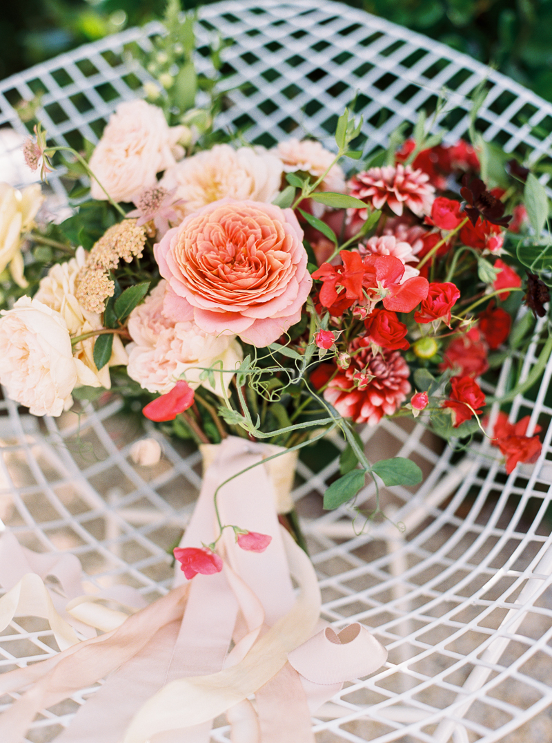 Colorful Healdsburg wedding Wine Country 100 Layer Cake