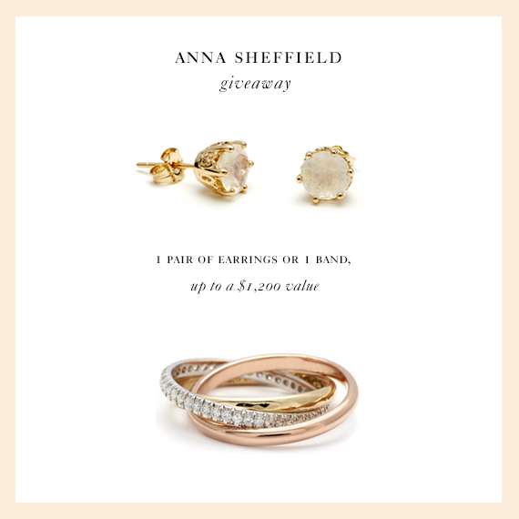 Anna Sheffield rings