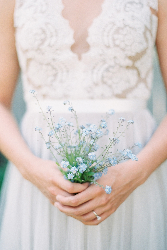 bluebell bridal bouquet