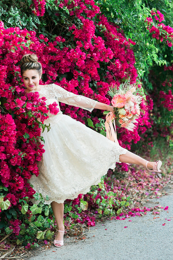 Modcloth bridal gown