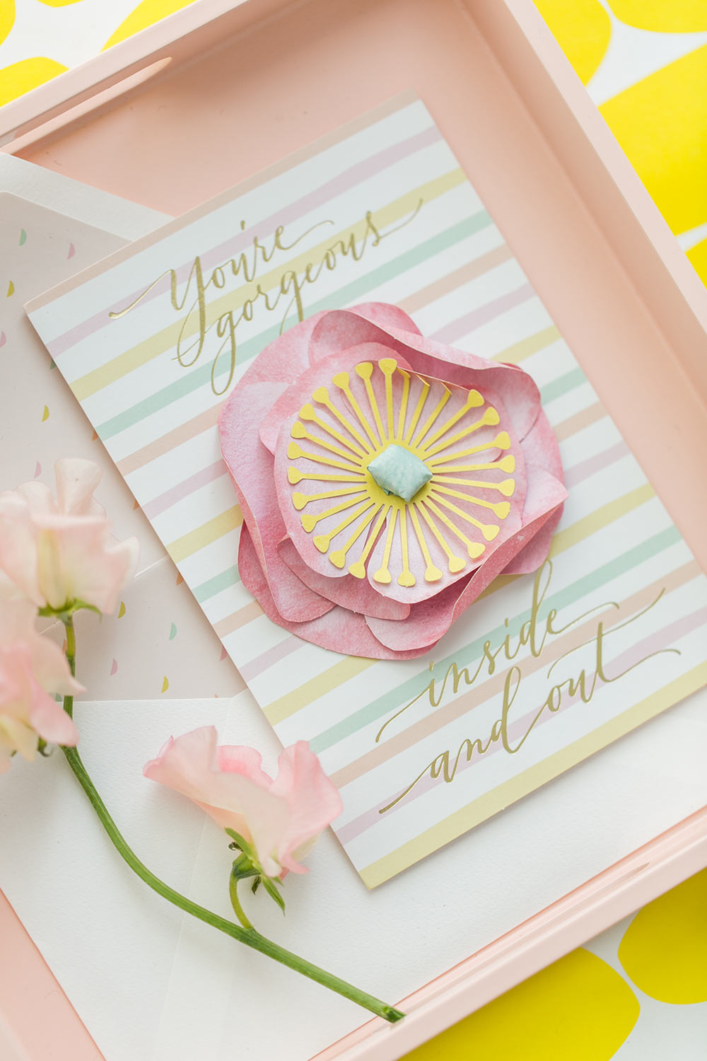 100 Layer Cake for Hallmark Signature Mother's Day cards