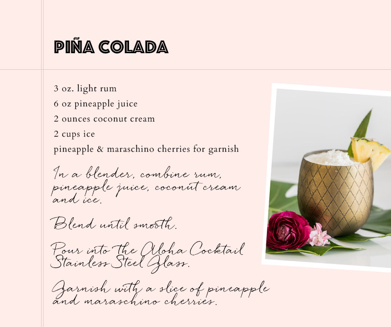 Pina Colada recipe