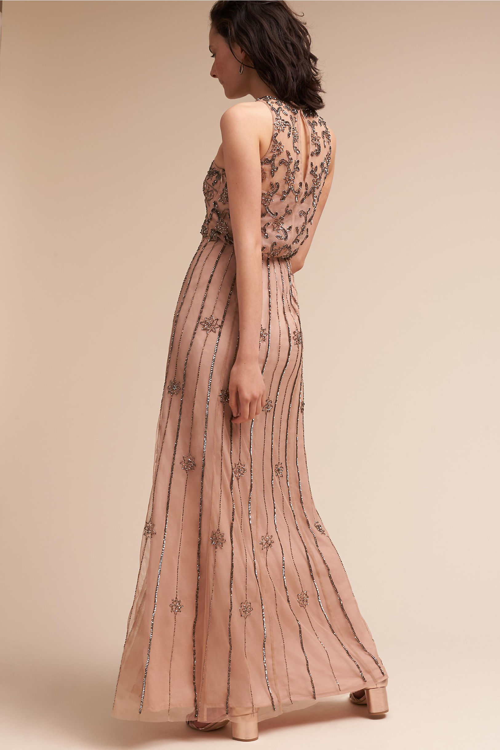 Amada Dress in Sandstone 2