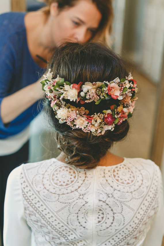 Floral headpiece 