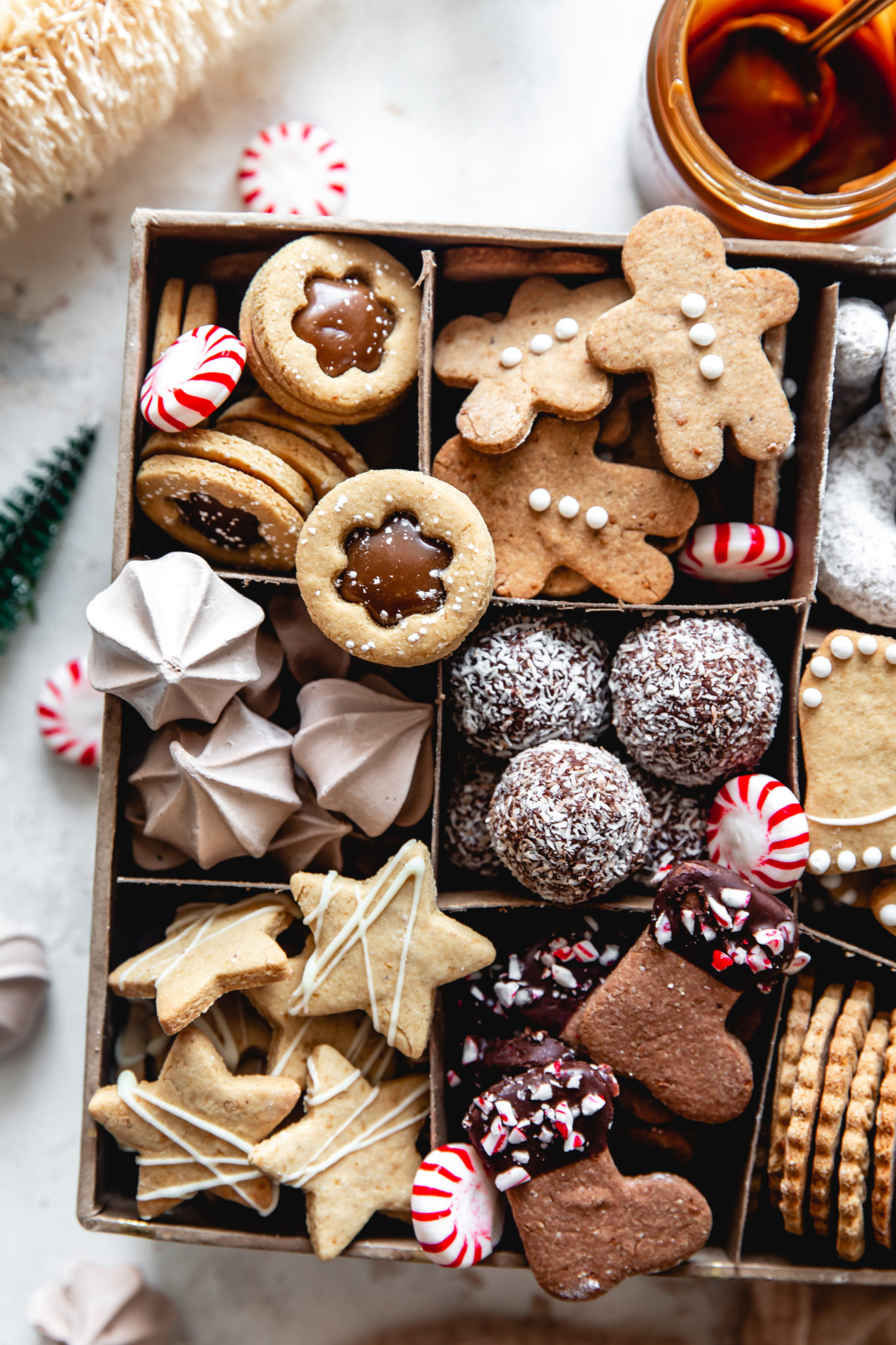 gluten free christmas cookie box