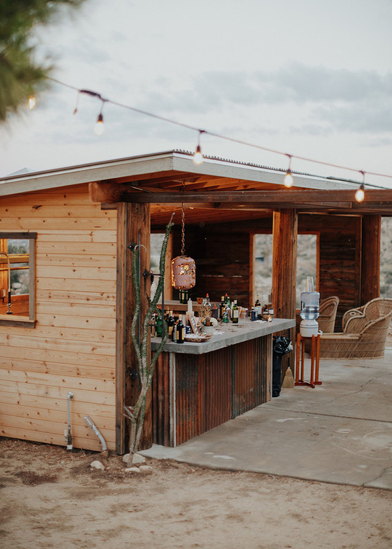 Pioneertown Ranch wedding - unique desert wedding venues