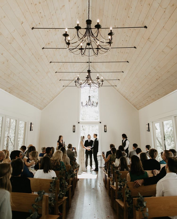 10 gorgeous A-frame wedding venues