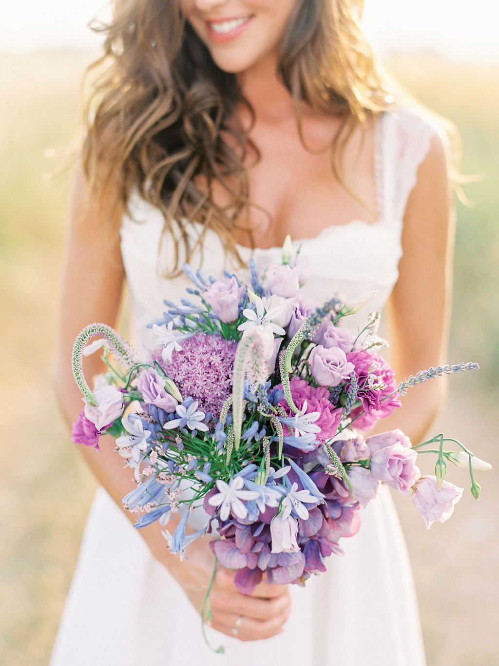 Lavender French wedding