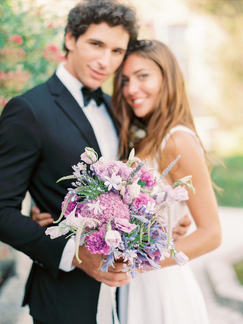 Lavender French wedding