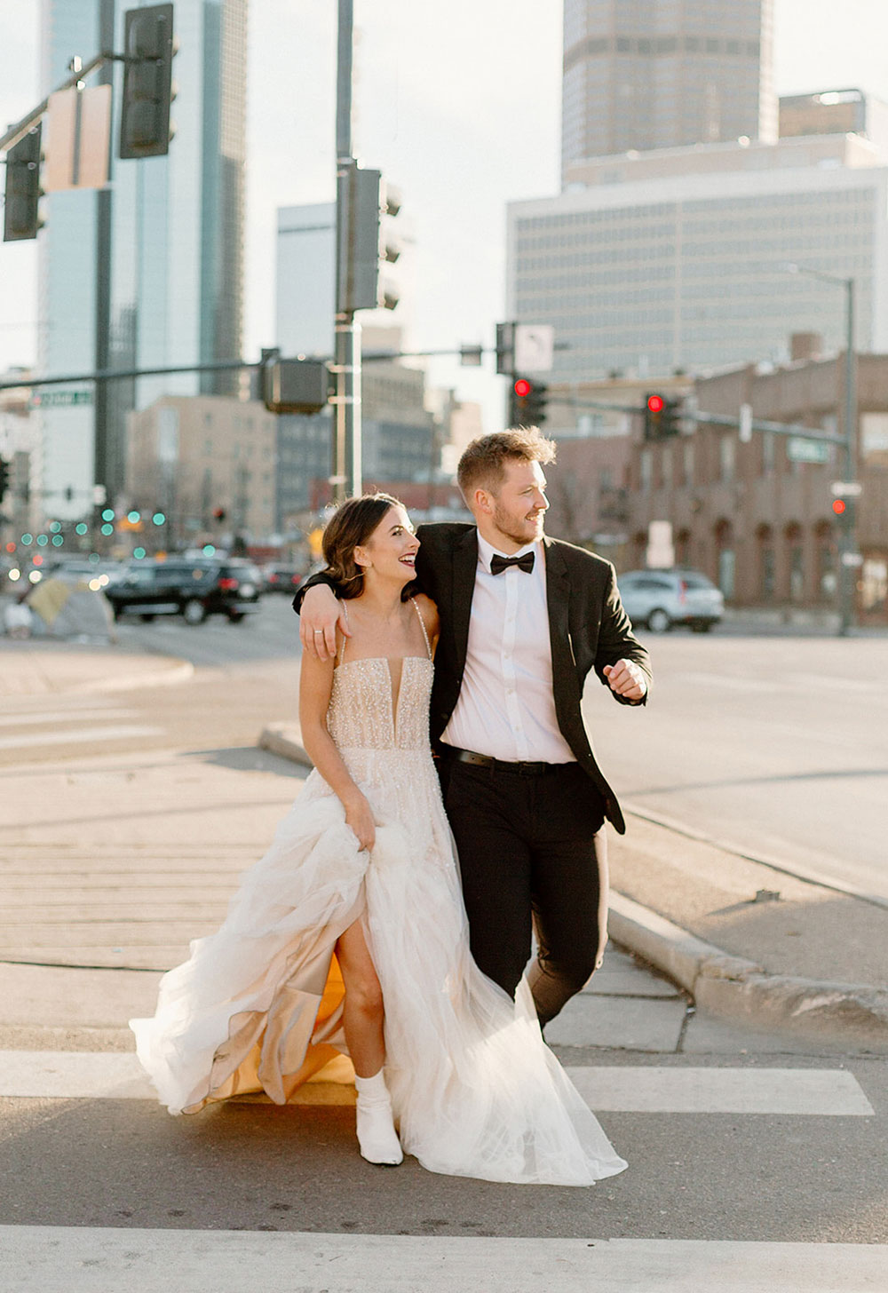 romantic urban elopement