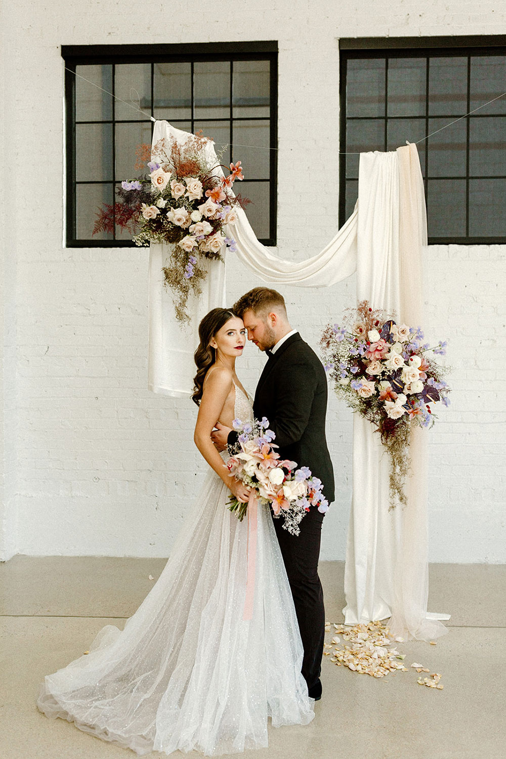 romantic urban elopement