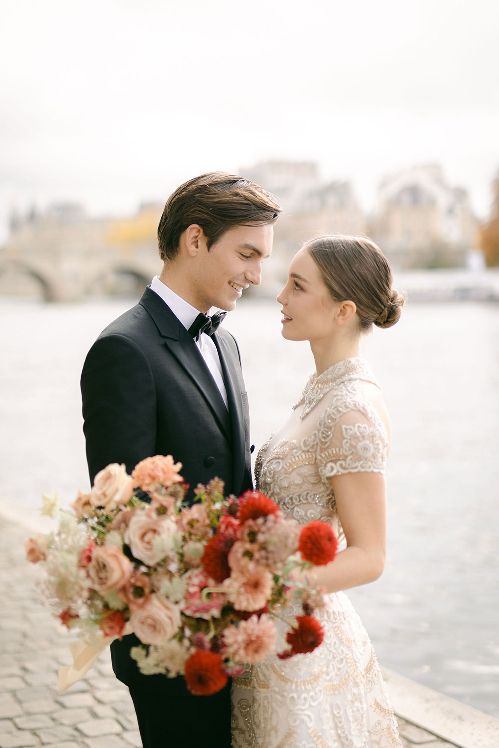 Emily in Paris engagement shoot