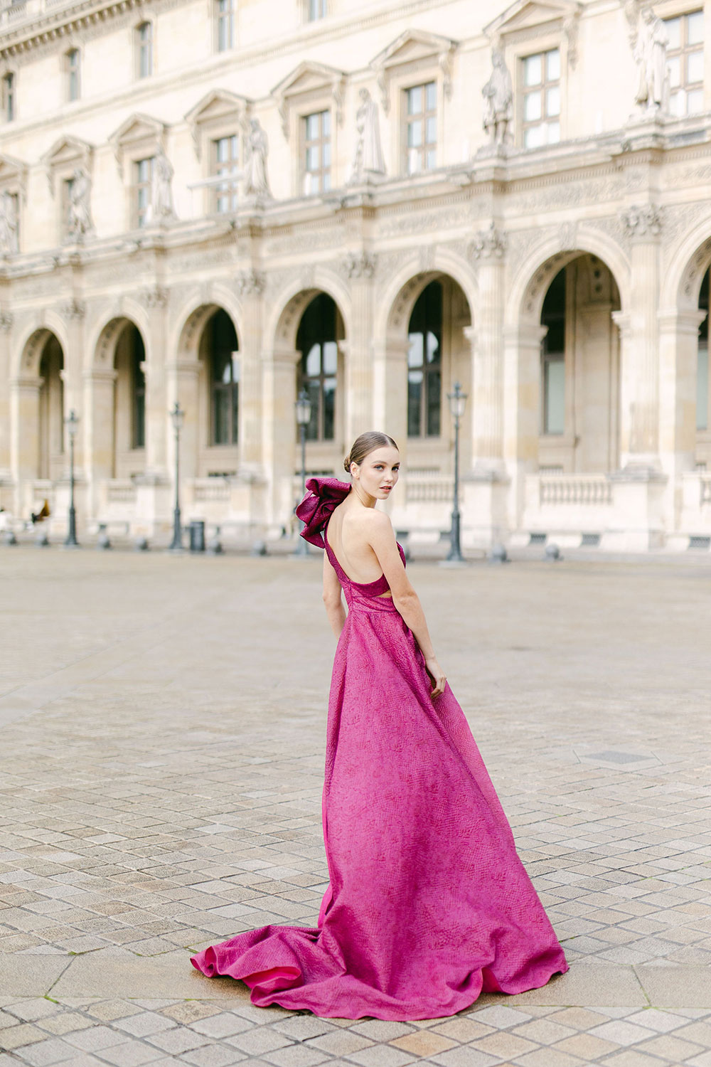 Emily in Paris engagement shoot