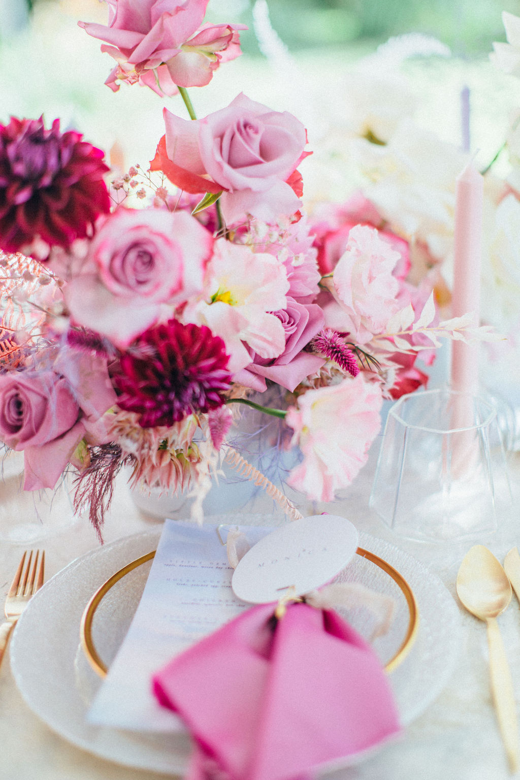 bright wedding inspiration