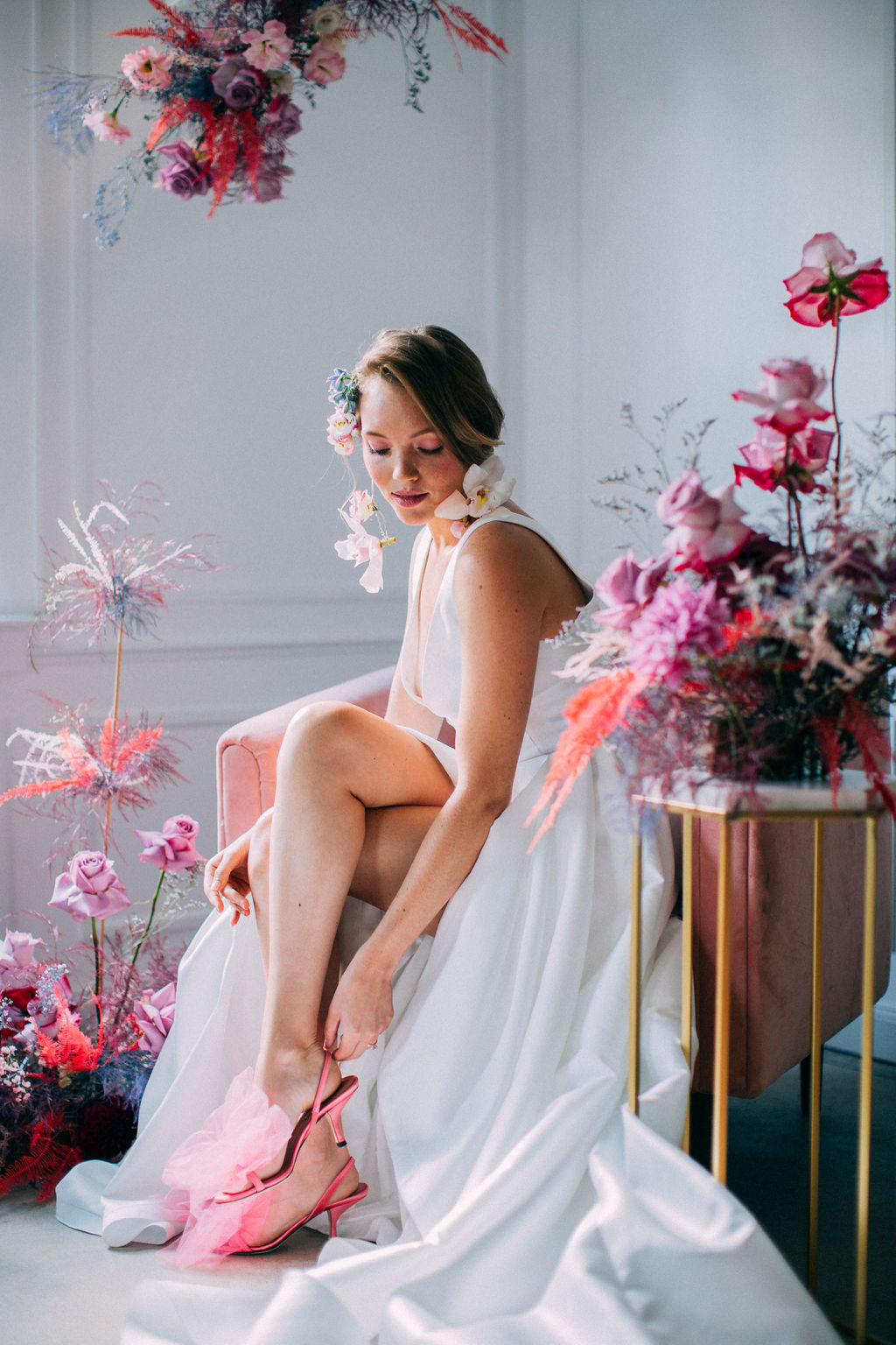 neon wedding inspiration