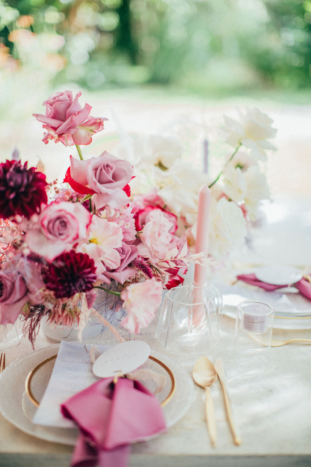 colorful wedding inspiration