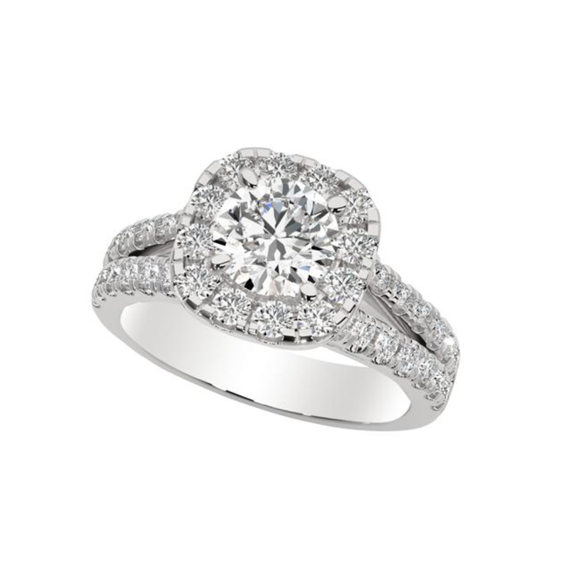 Diamond engagement ring