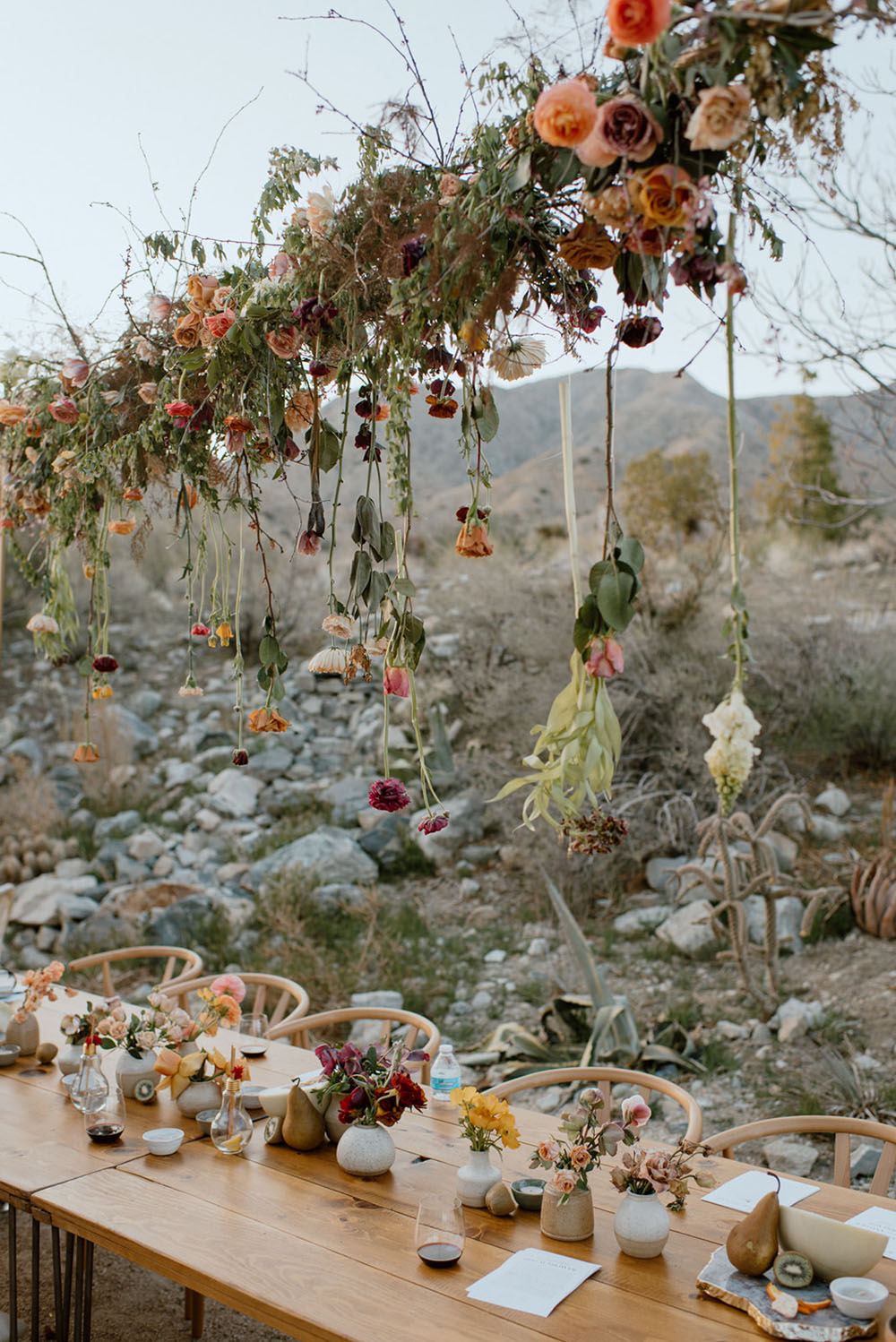Airbnb desert bridal shower