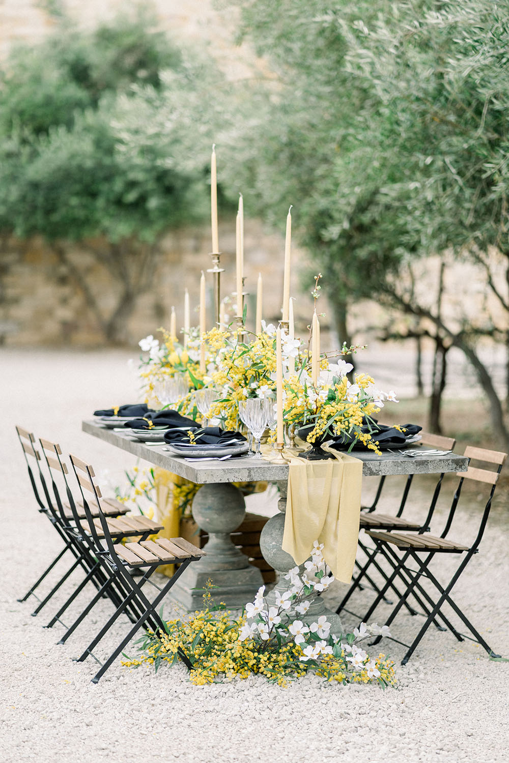 Elegant winery tablescape ideas