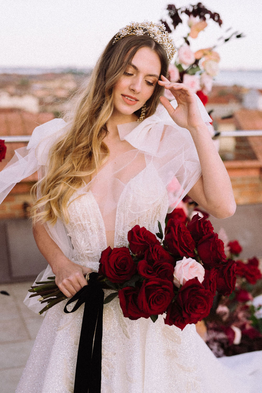 Glam micro wedding in Venice, Italy