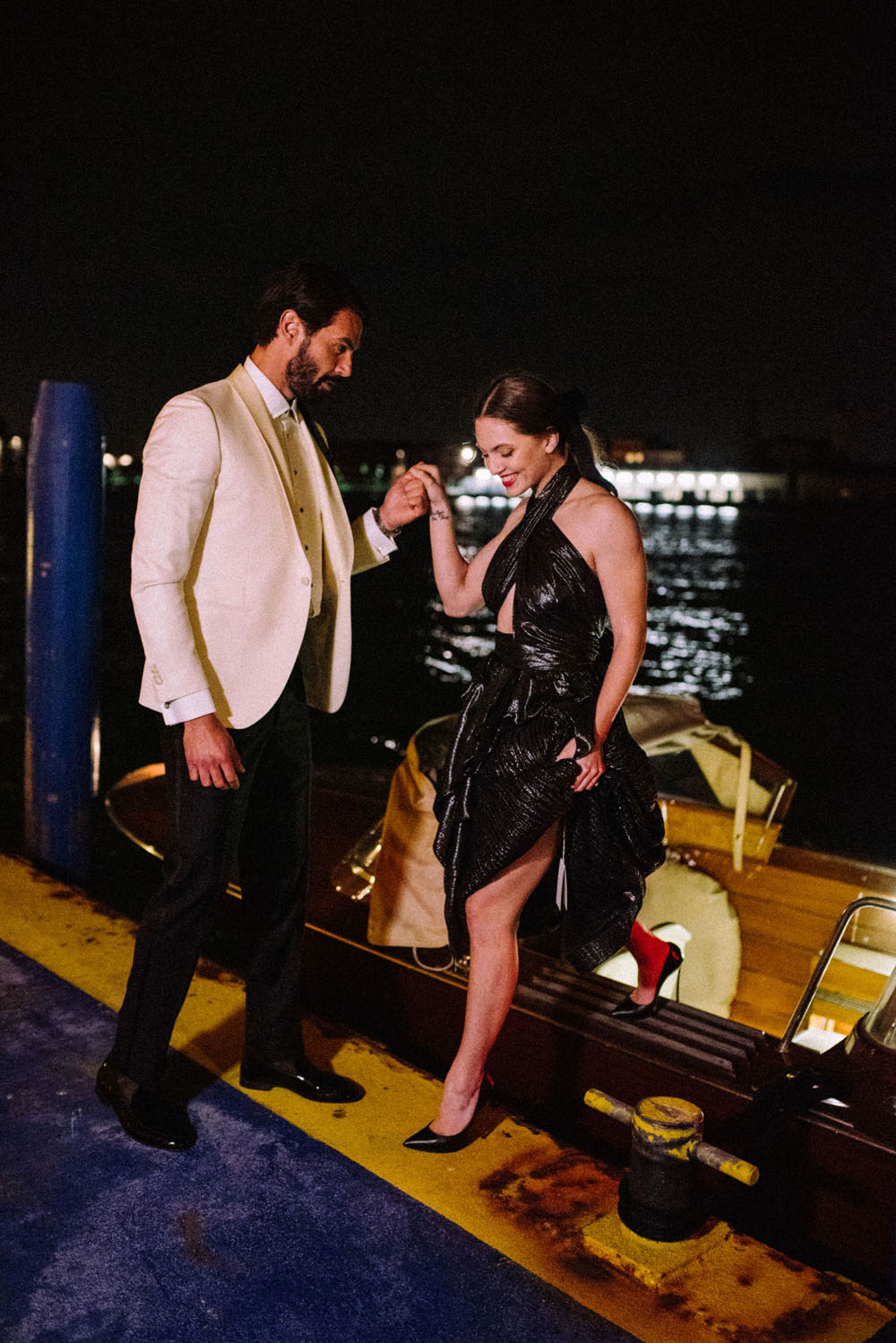 Glam micro wedding in Venice, Italy