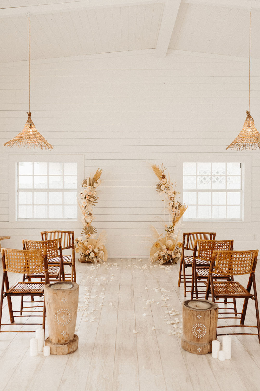 A boho Tulum-inspired wedding in Florida