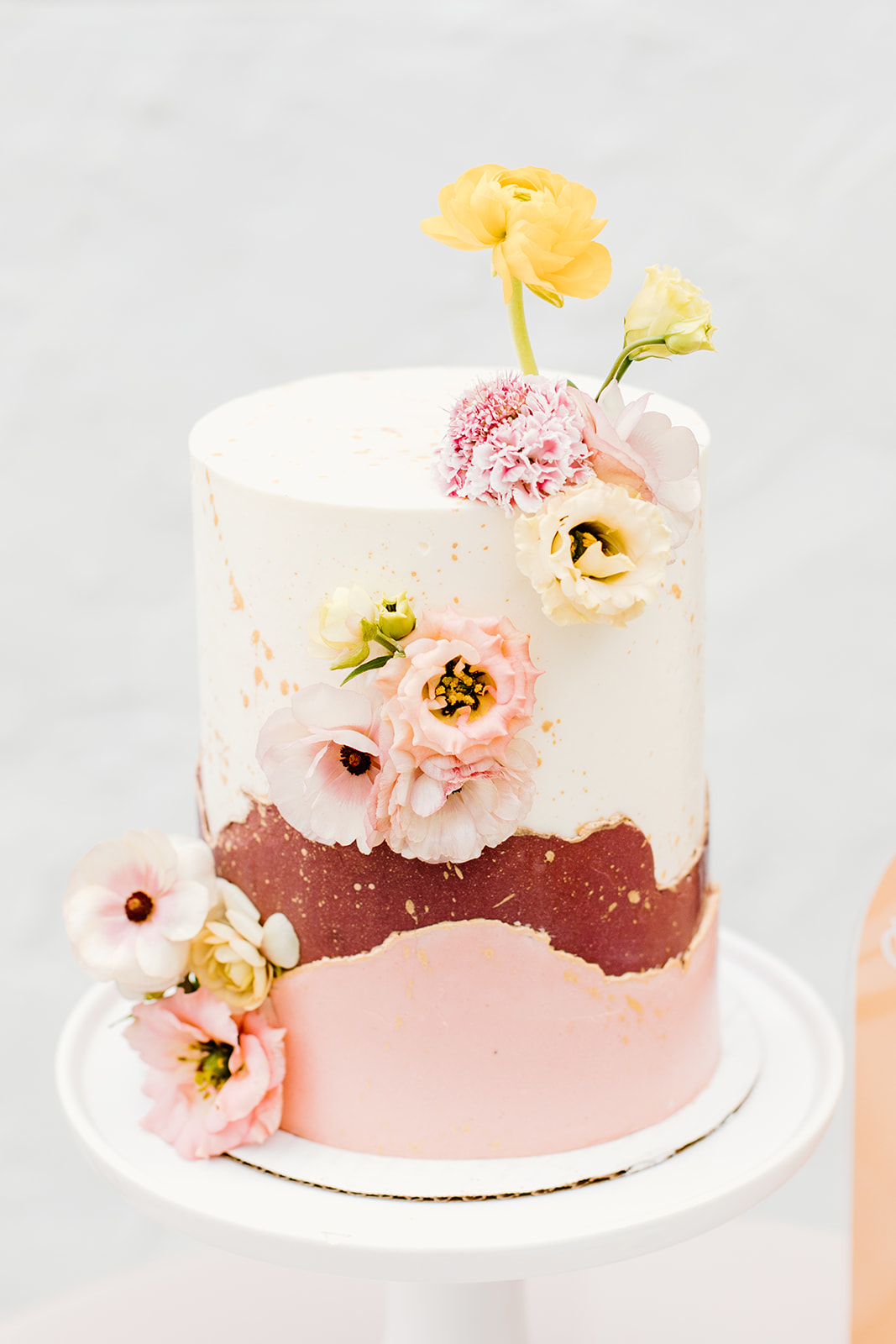 cute wedding cake