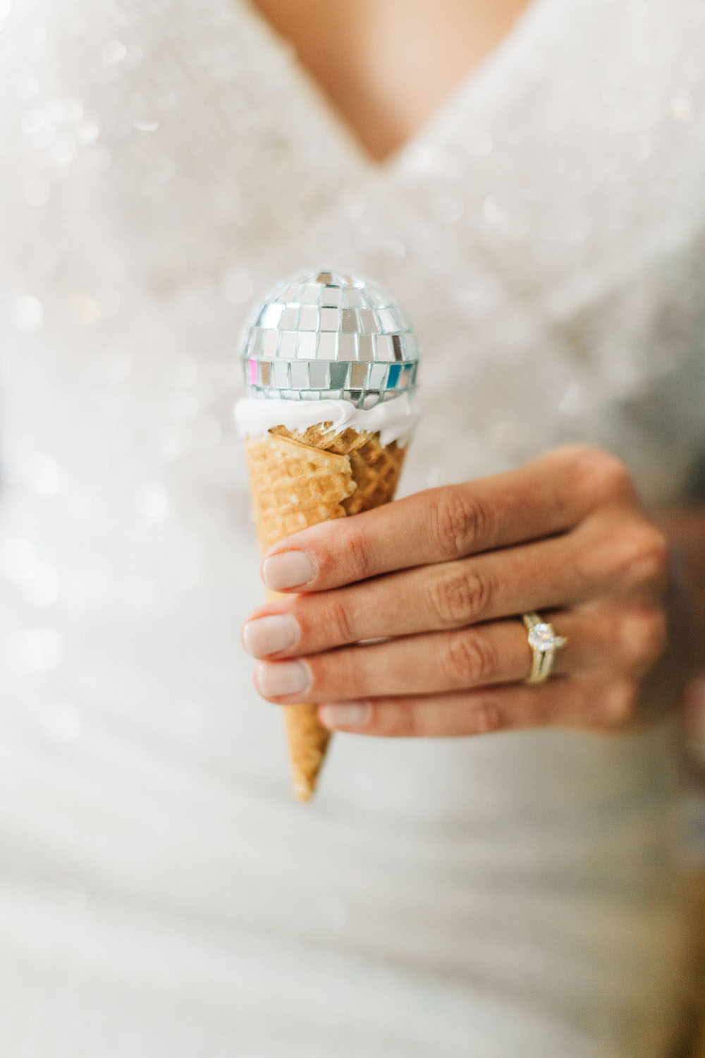 Disco themed bridal picnic