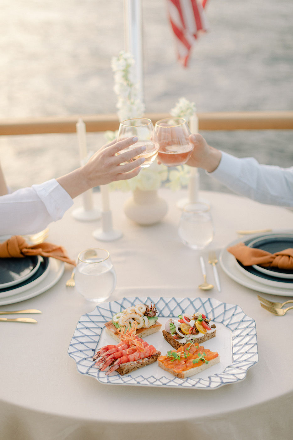 A stylish proposal + engagement shoot in Greece