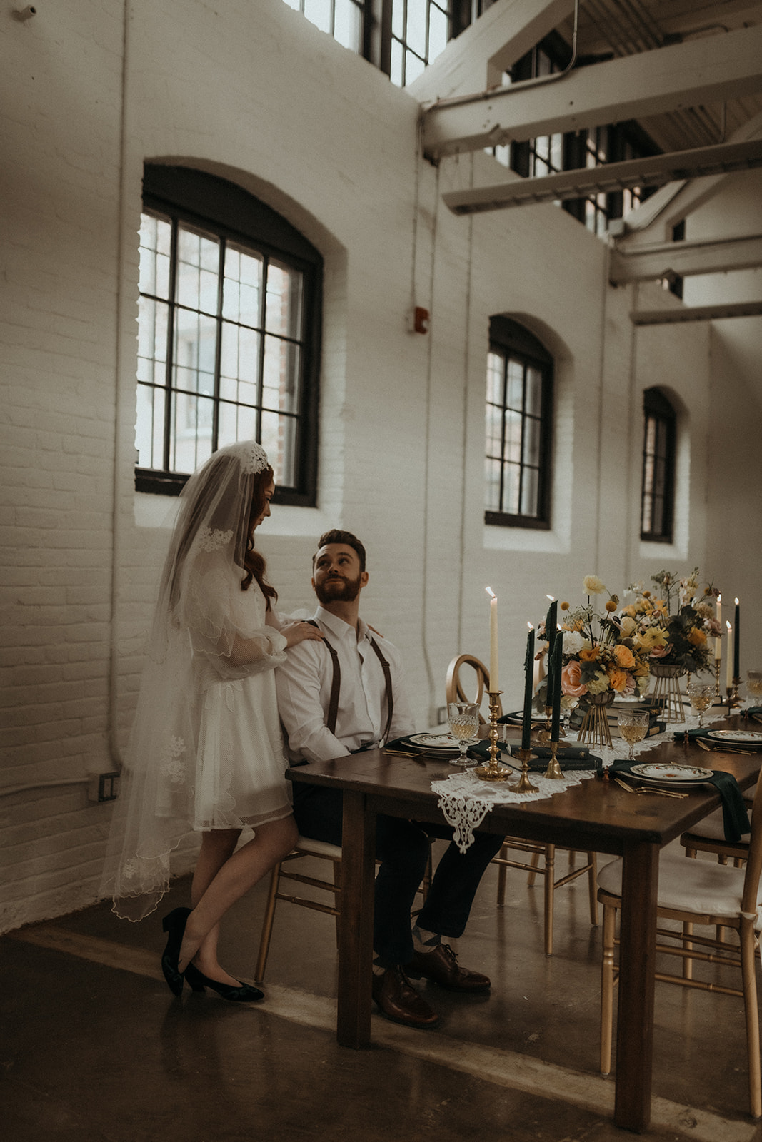 Moody vintage wedding ideas inspired by The Queen's Gambit