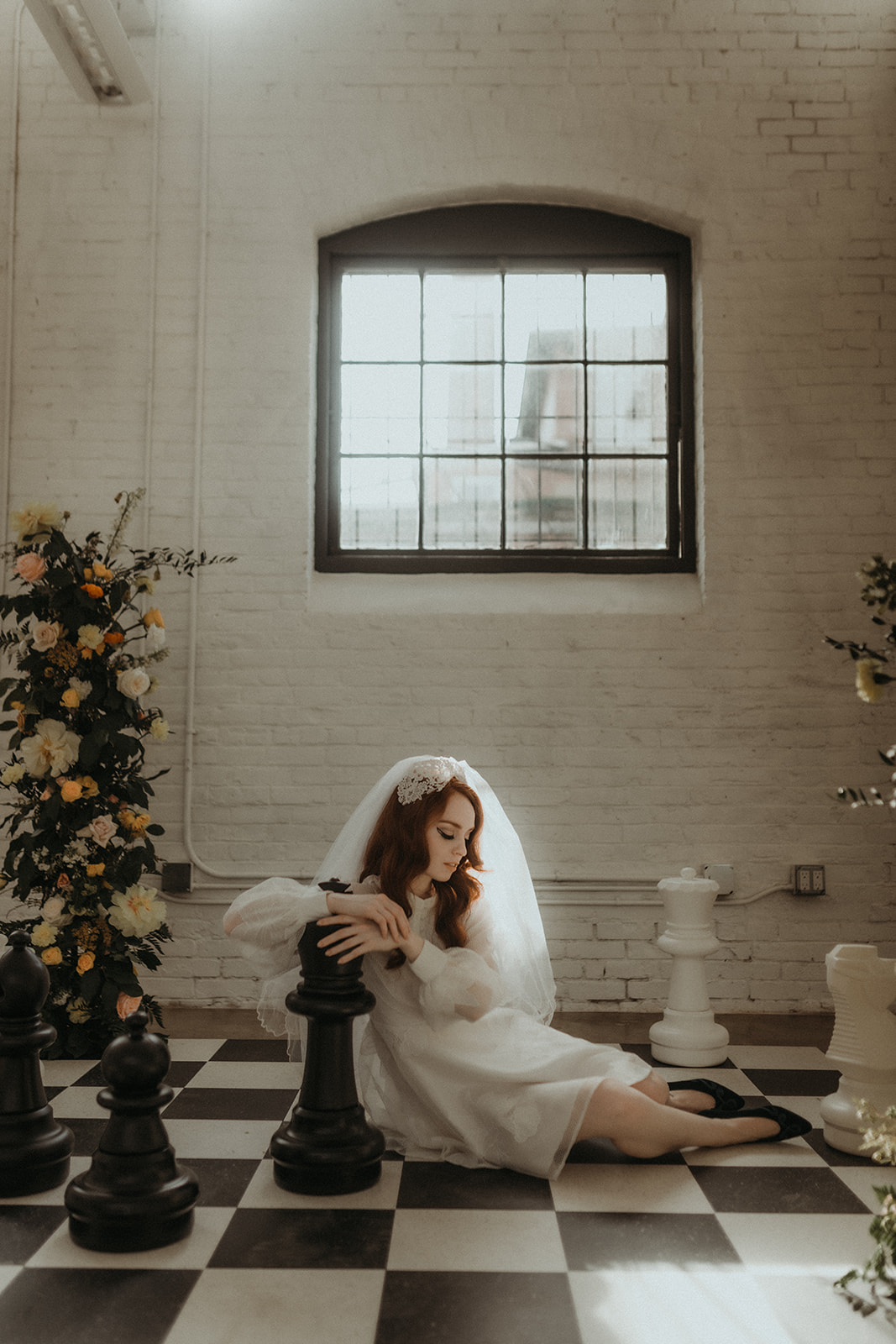 Moody vintage wedding ideas inspired by The Queen's Gambit