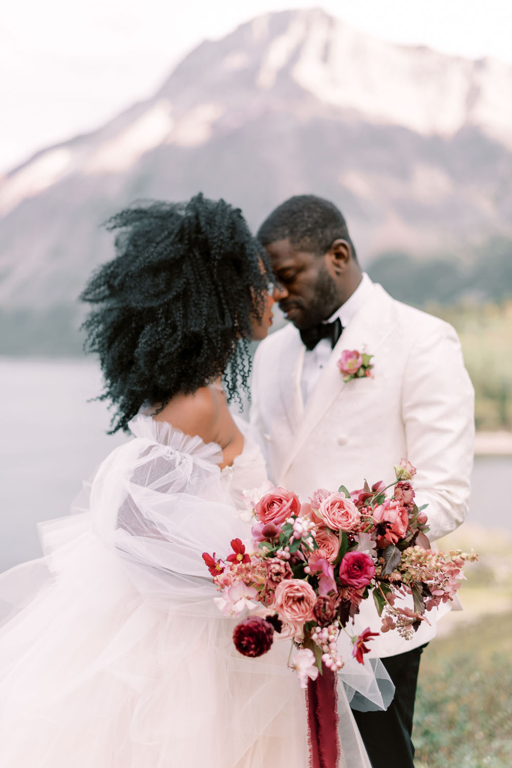 Stunning views meet fine art details in this fall Canada elopement