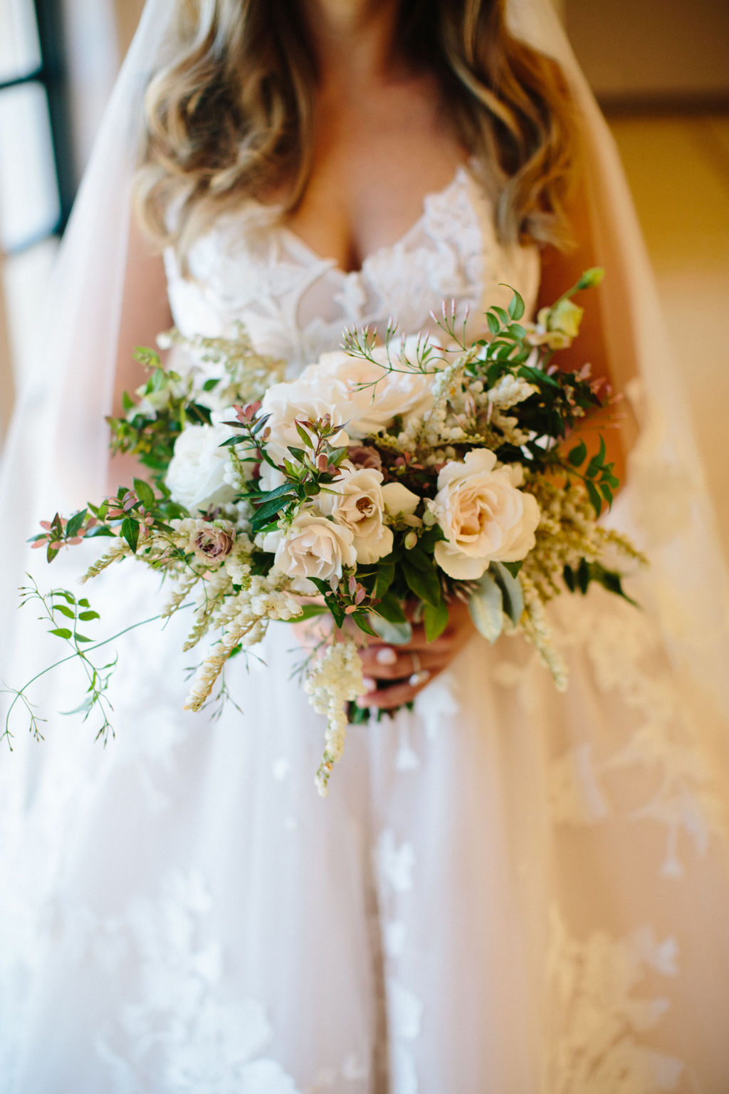 romantic bridal bouquet