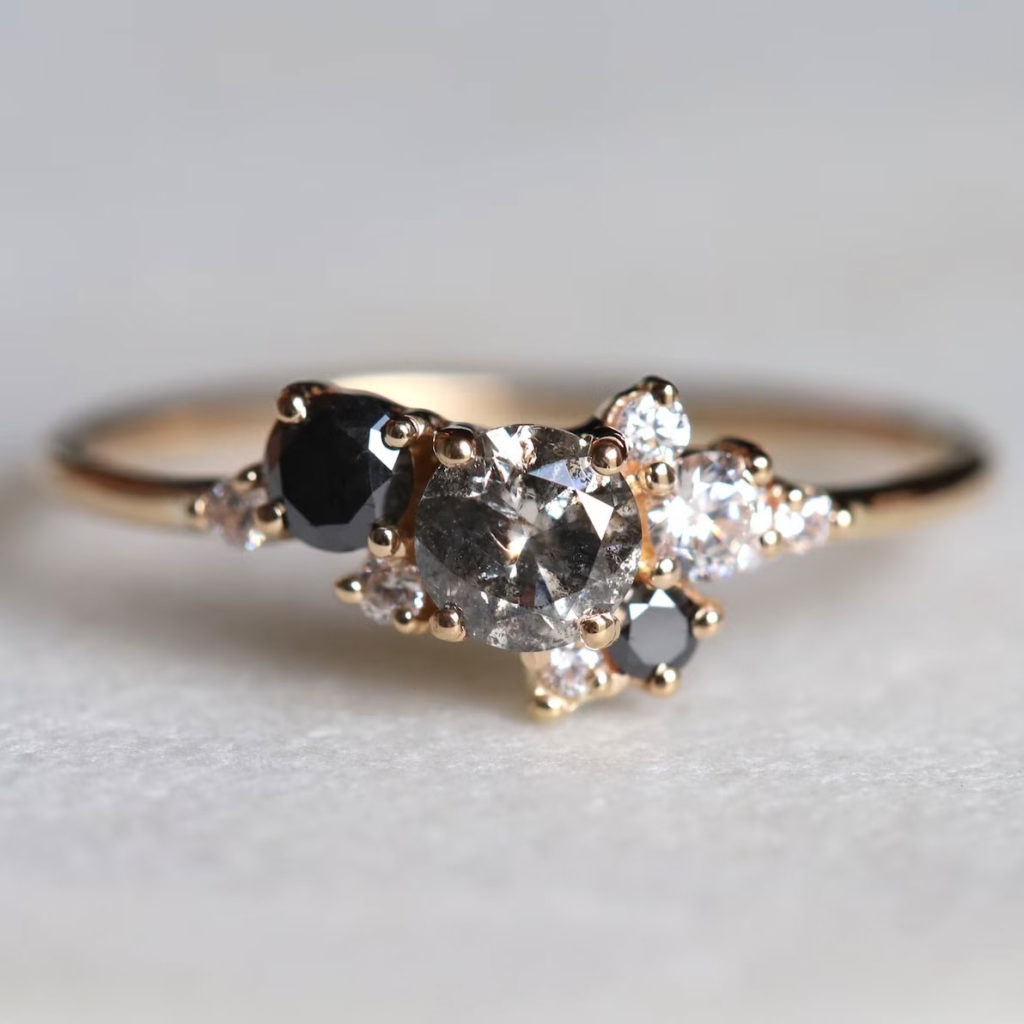 Non Traditional Engagement Rings - 100 Layer Cake