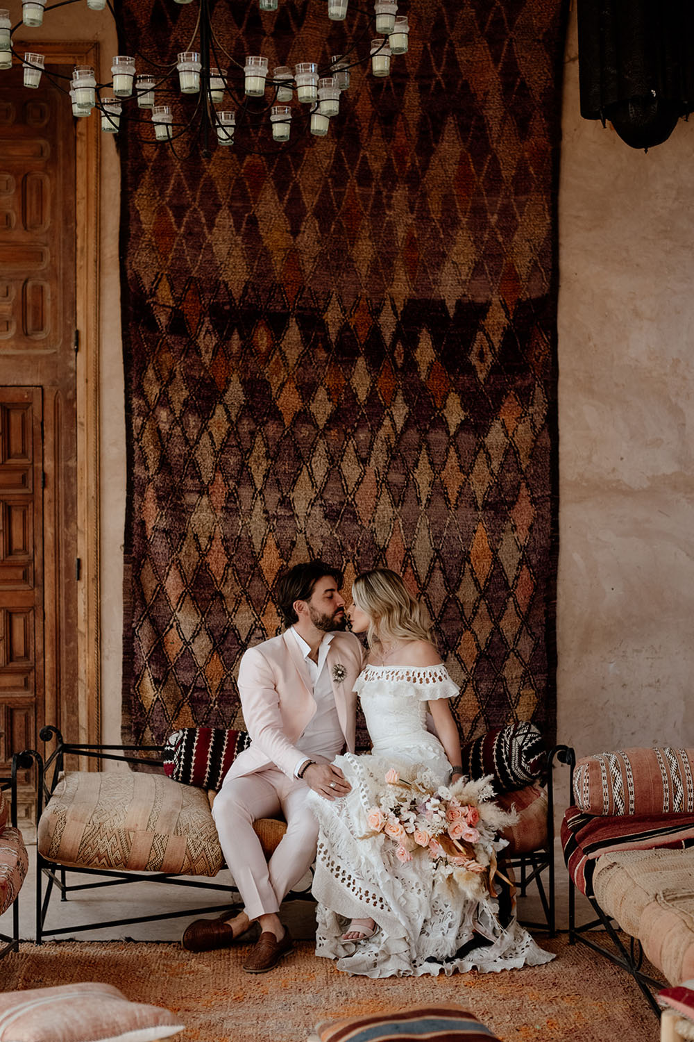 Morocco destination wedding inspiration at BELDI Country Club in Marrakech