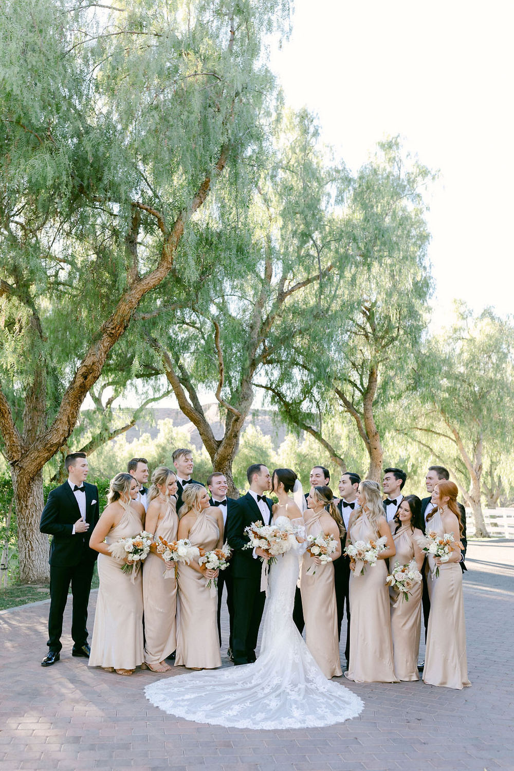 Modern Tuscan Boho Themed wedding