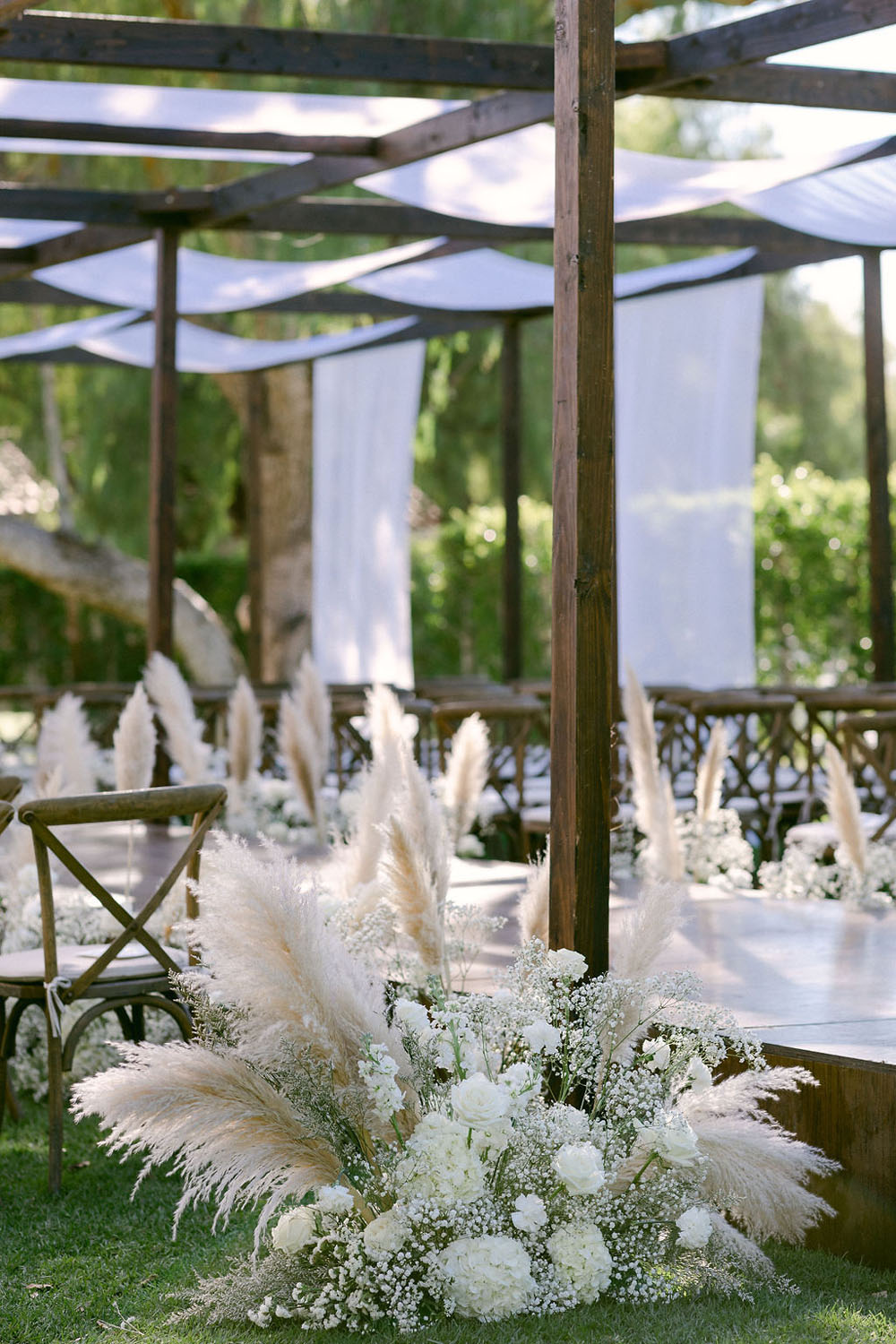 Modern Tuscan Boho Themed wedding