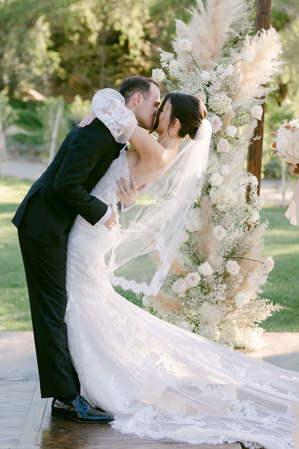 Modern Tuscan Boho Themed wedding