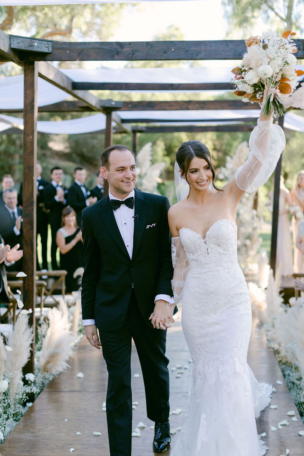 Modern Tuscan Boho Themed wedding