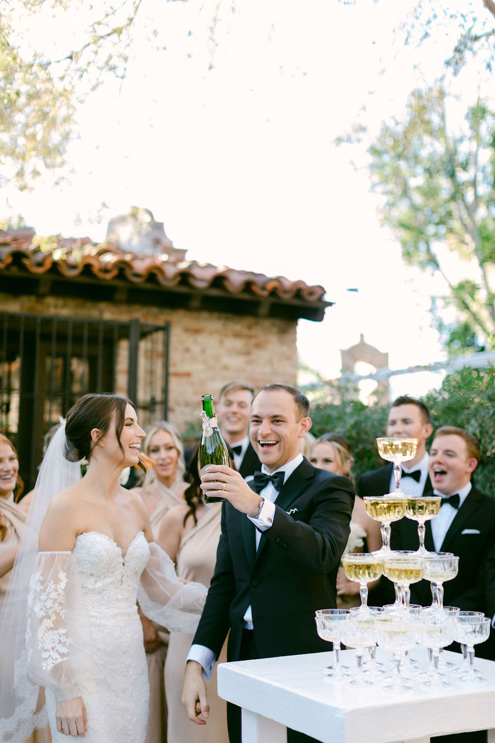 Modern Tuscan Boho Themed wedding