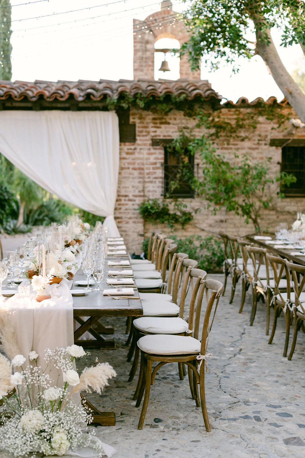 Modern Tuscan Boho Themed wedding