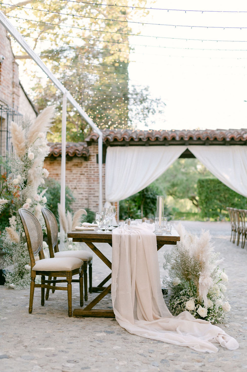 Modern Tuscan Boho Themed wedding