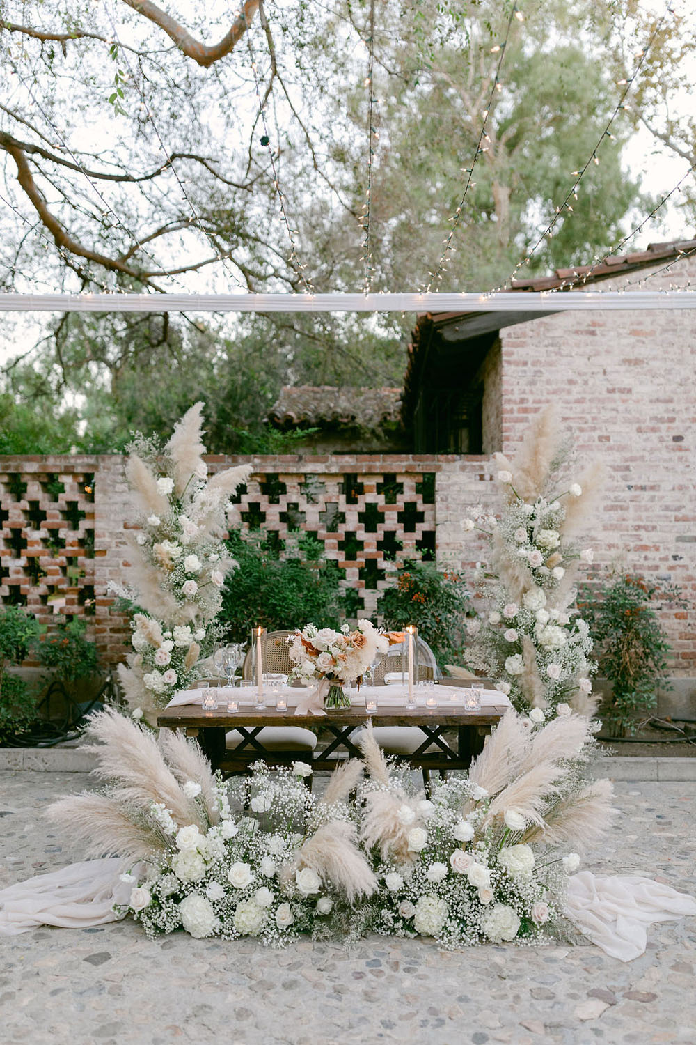 Modern Tuscan Boho Themed wedding