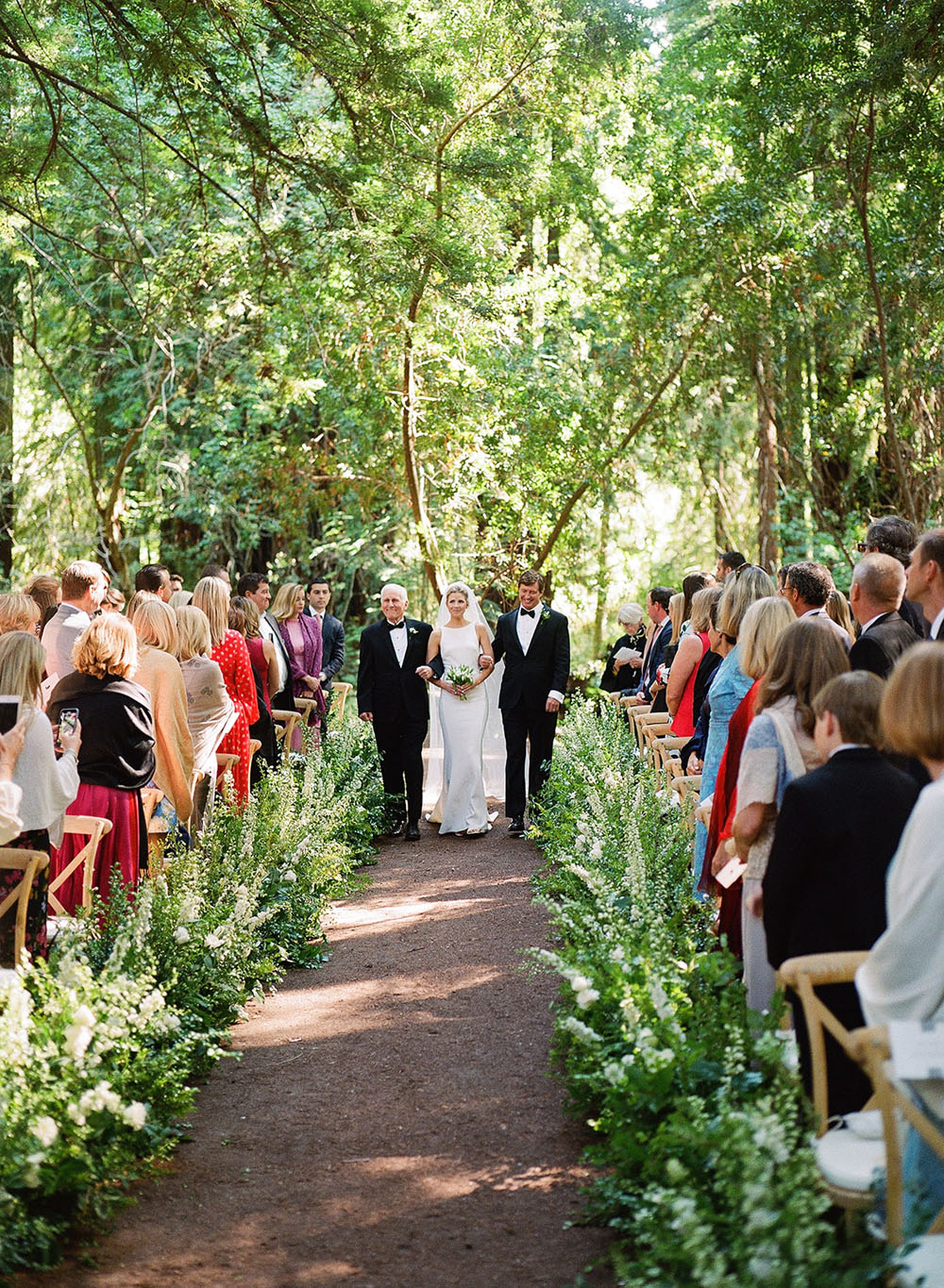 Elegant green and white wedding at Santa Lucia Preserve
