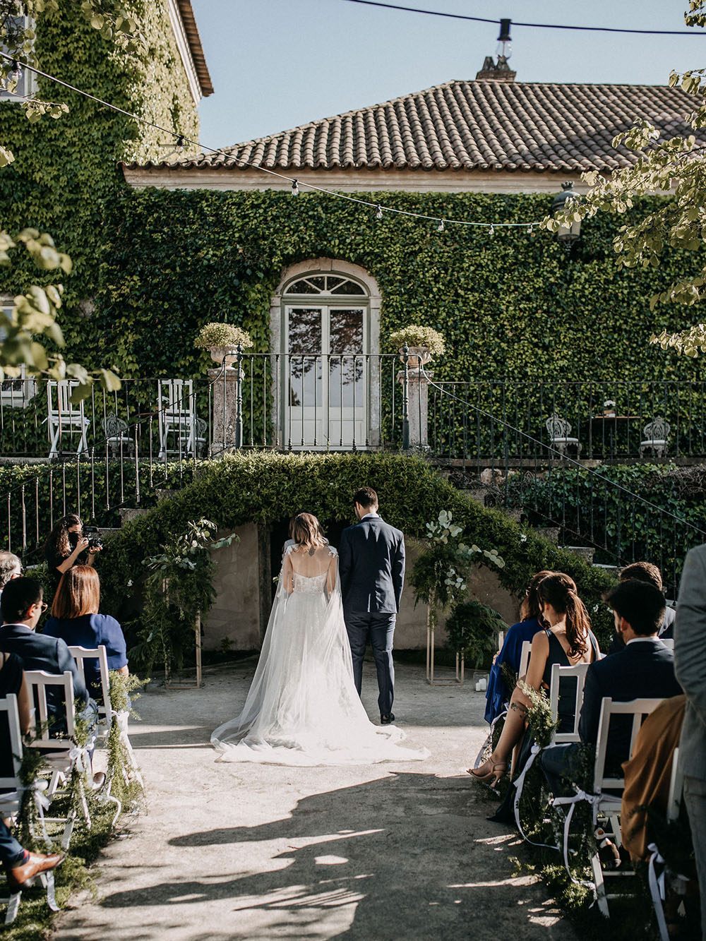 Enchanting celestial themed wedding at the historic Solar de Pancas in Portugal