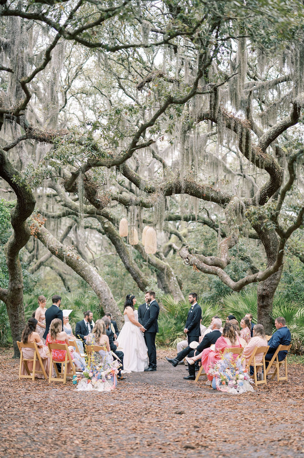 Intimate spring Cumberland Island wedding