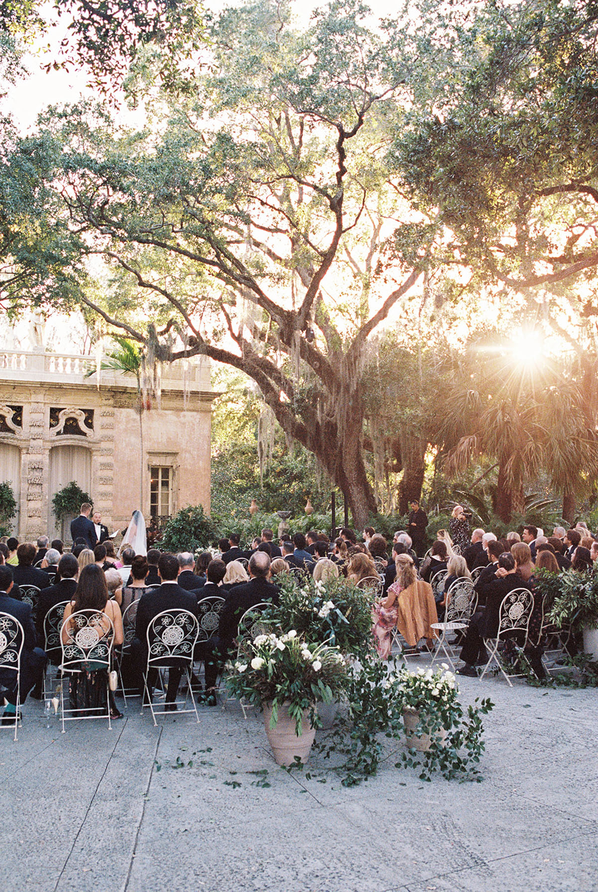 Vizcaya Museum wedding inspired by Italy