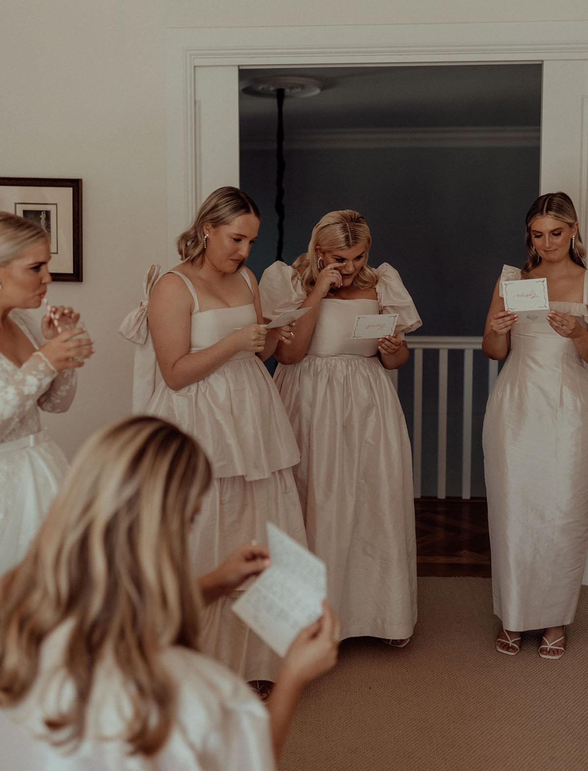 bride's letters to bridesmaids