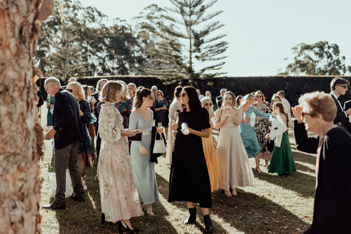 romantic Australian wedding