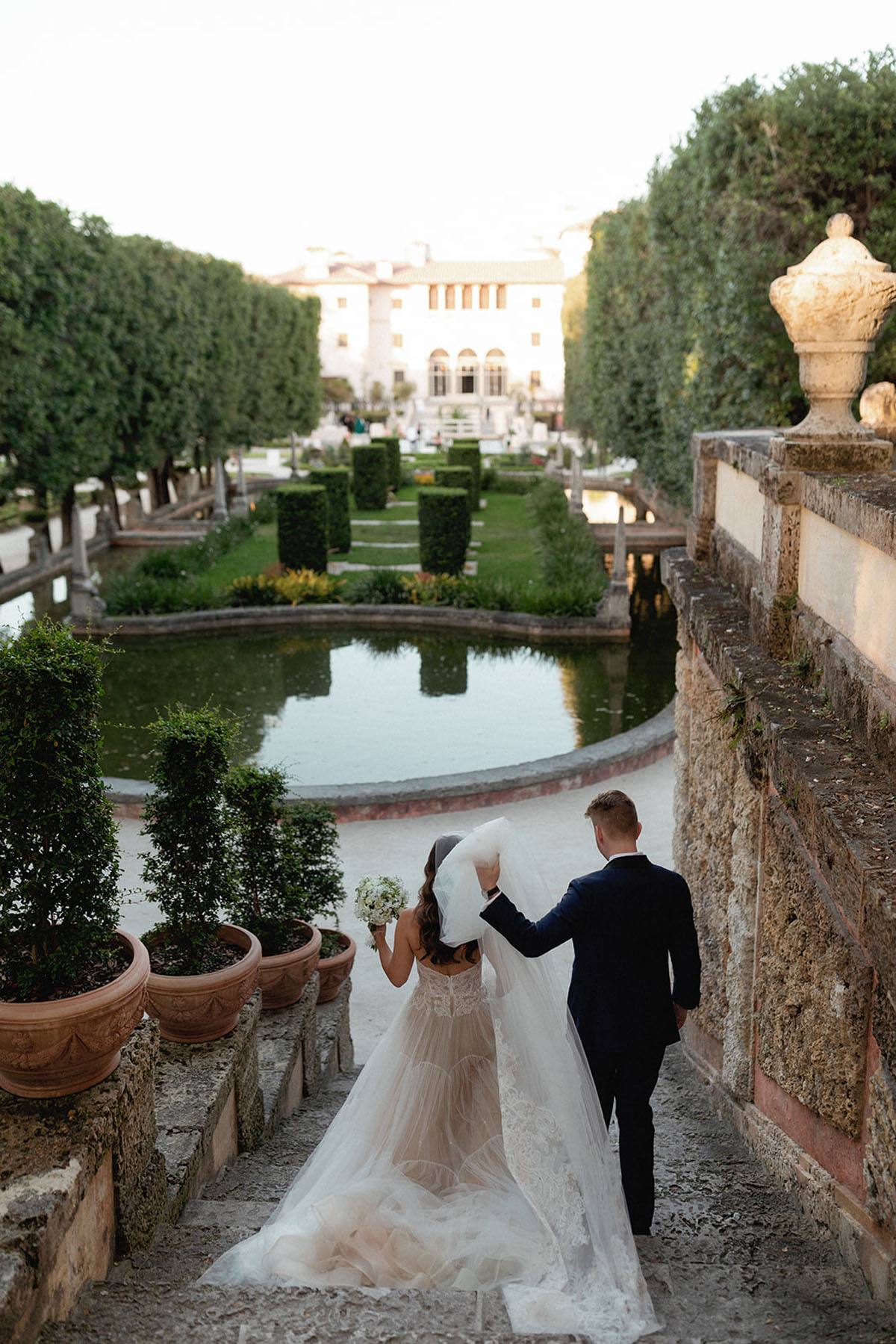 Vizcaya Museum wedding inspired by Italy